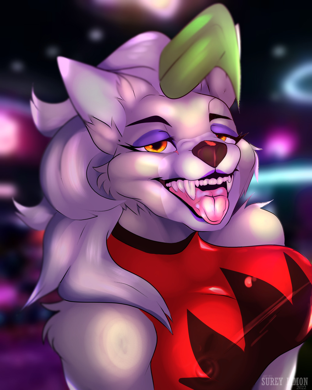 roxanne wolf by SuryLimon -- Fur Affinity [dot] net