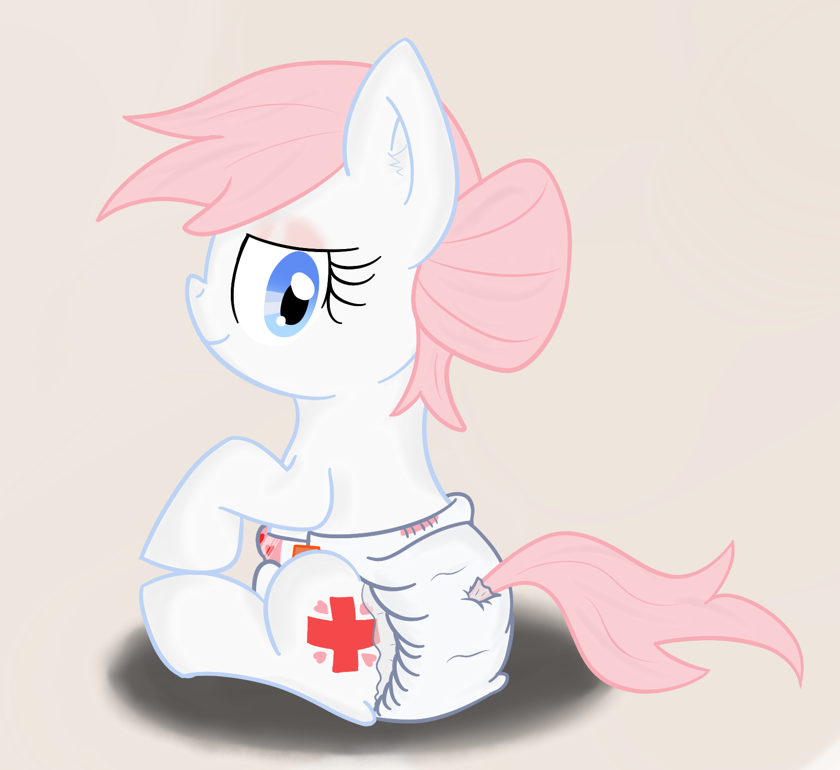 Padded Nurse Redheart by surzb -- Fur Affinity [dot] net