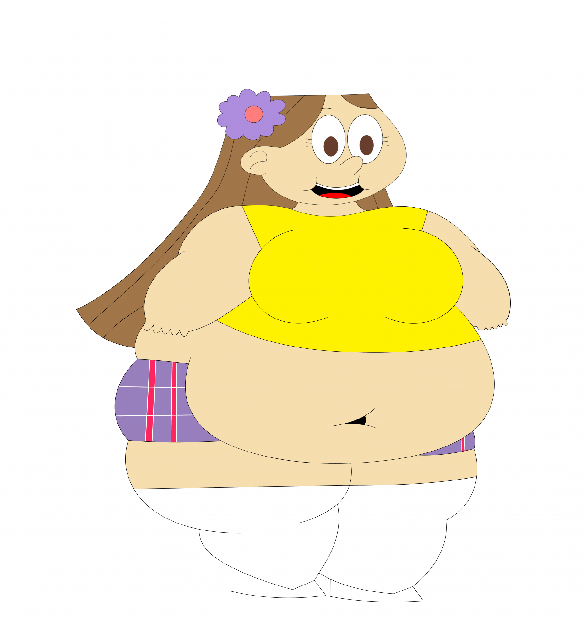 Fat Girl (Johnny Test) by Susan142alt -- Fur Affinity [dot] net