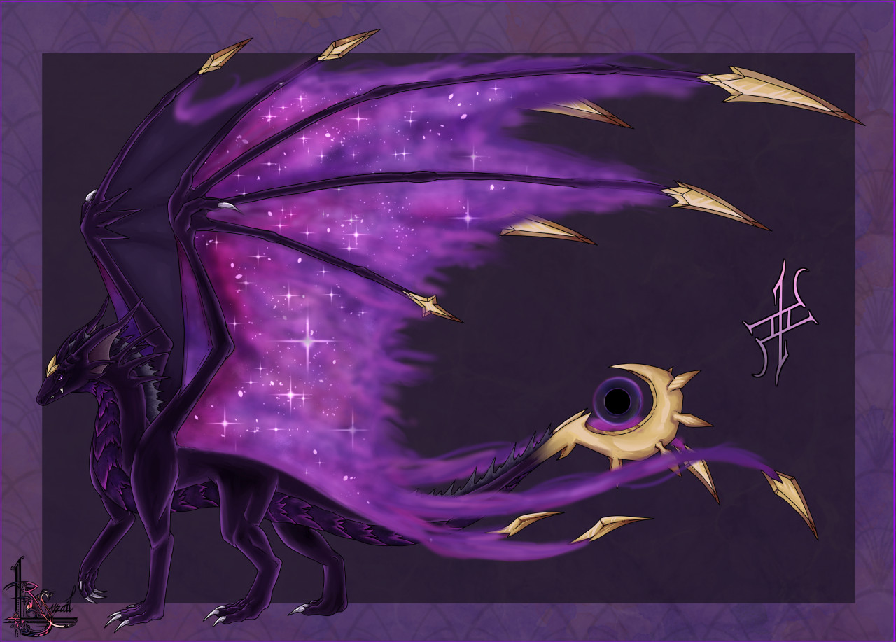 Xevas the Star Dragon by Suzail -- Fur Affinity [dot] net