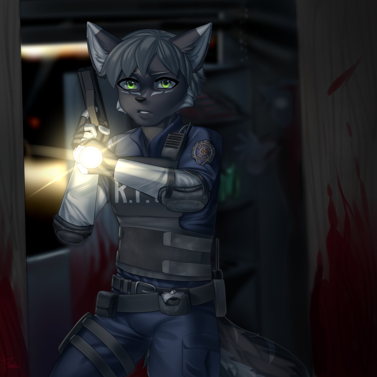 YCH 085: Resident evil. Leon Kennedy cosplay by SweetLiarr -- Fur Affinity  [dot] net