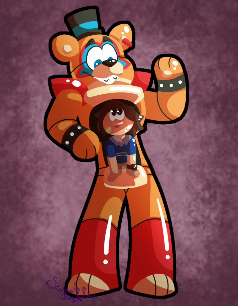 gregory and glamrock freddy fnaf