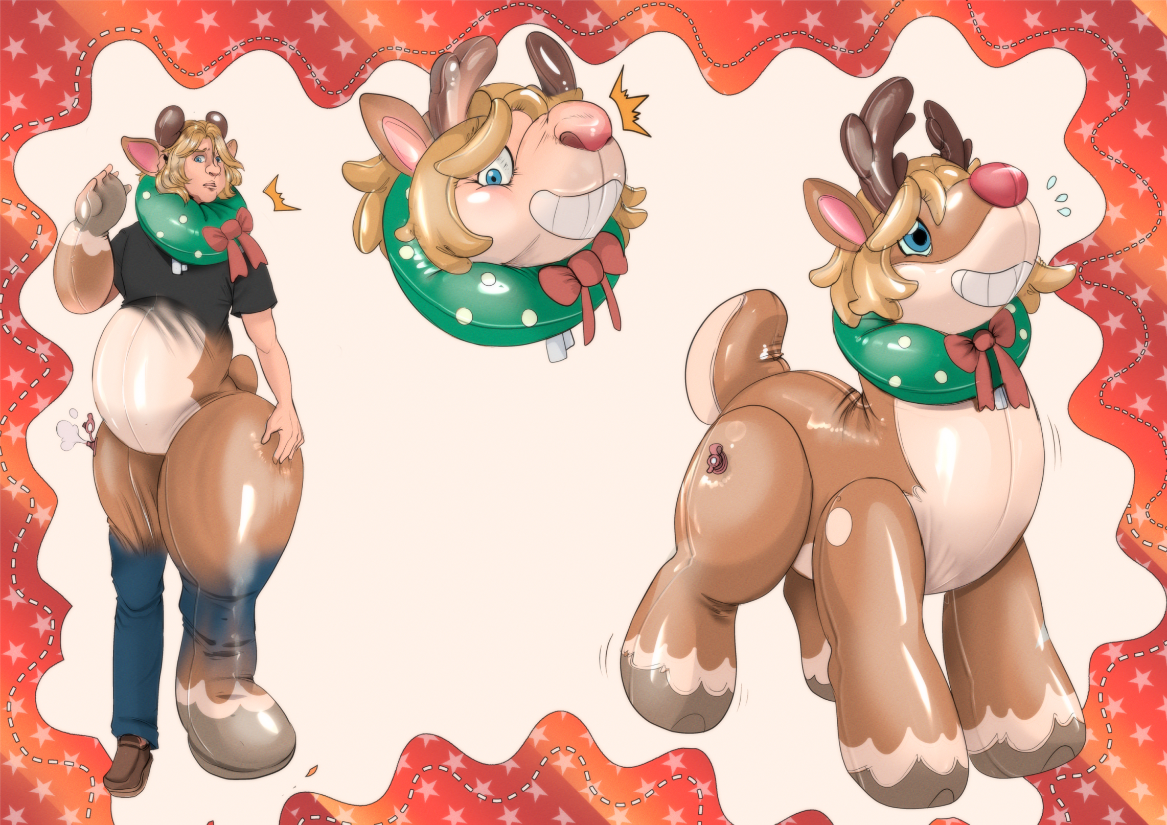 Squeaky reindeer