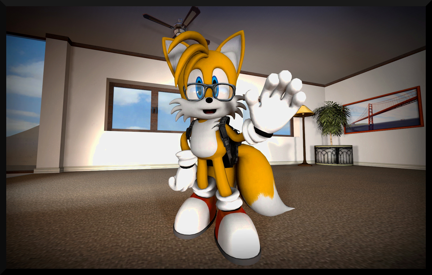 why is sonic.exe holding tails's hand by DukeTheFox -- Fur Affinity [dot]  net