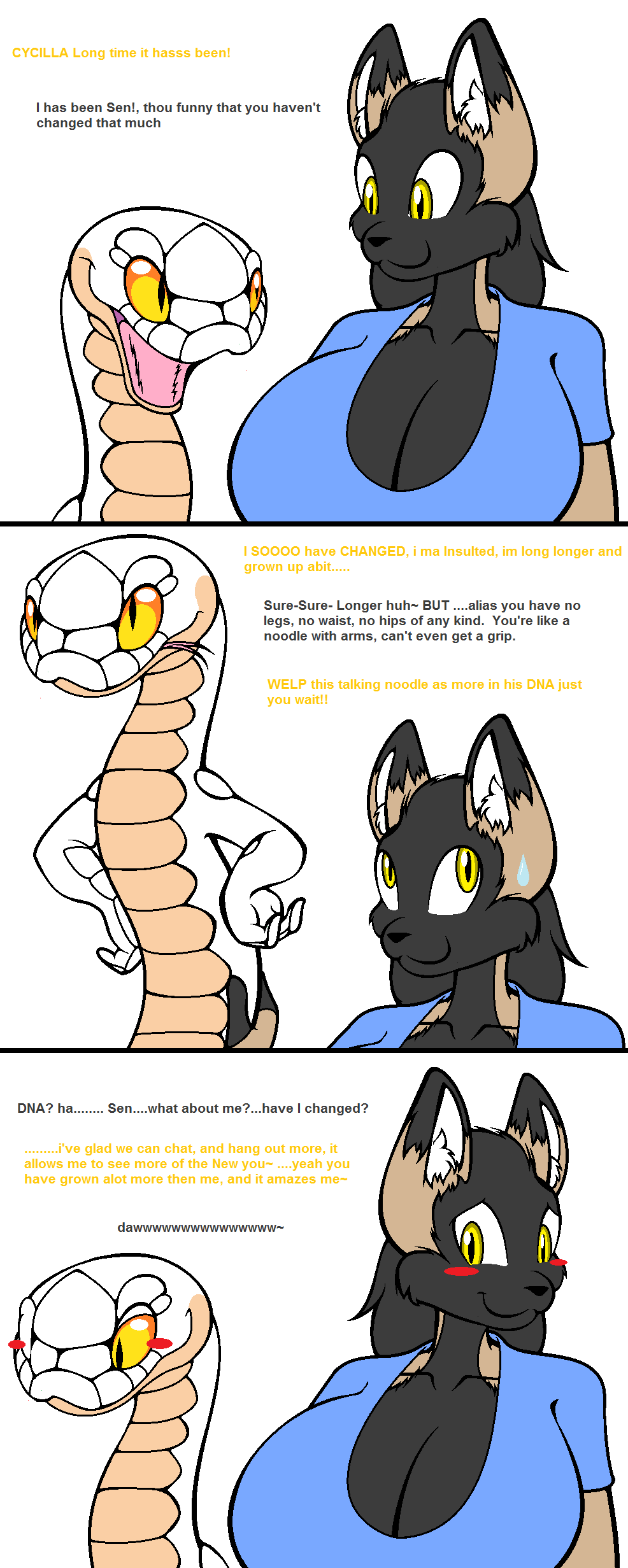 Daily Scales Strip2 by swordsnake16 -- Fur Affinity [dot] net