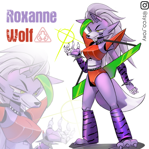 FNAF SB AU] Roxy Fnaf by rucchigo -- Fur Affinity [dot] net