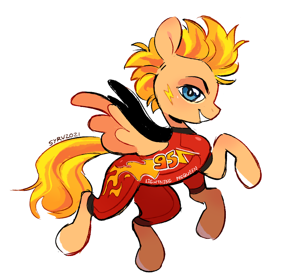 My little discount pony lightning mcqueen