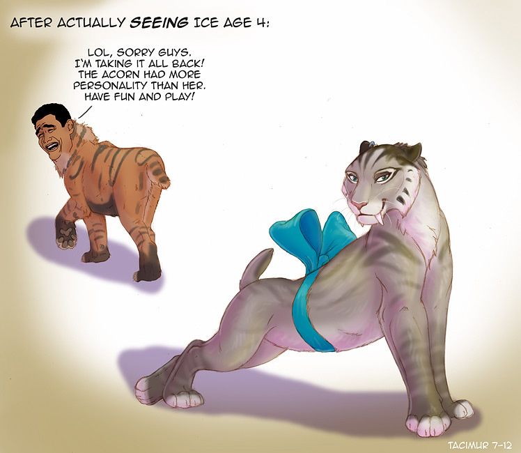 ice age 4 diego and shira mating
