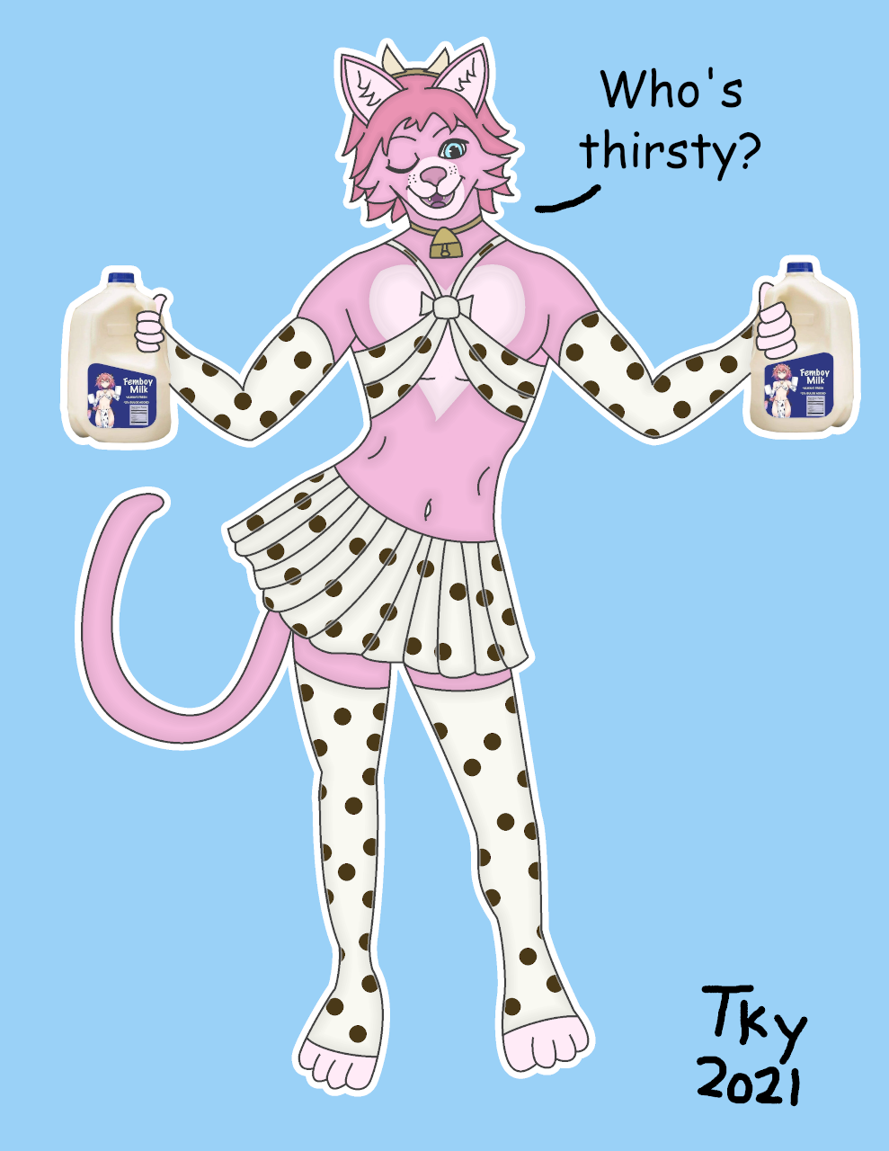 Drawing #34] Milk Delivery by Tackykat -- Fur Affinity [dot] net