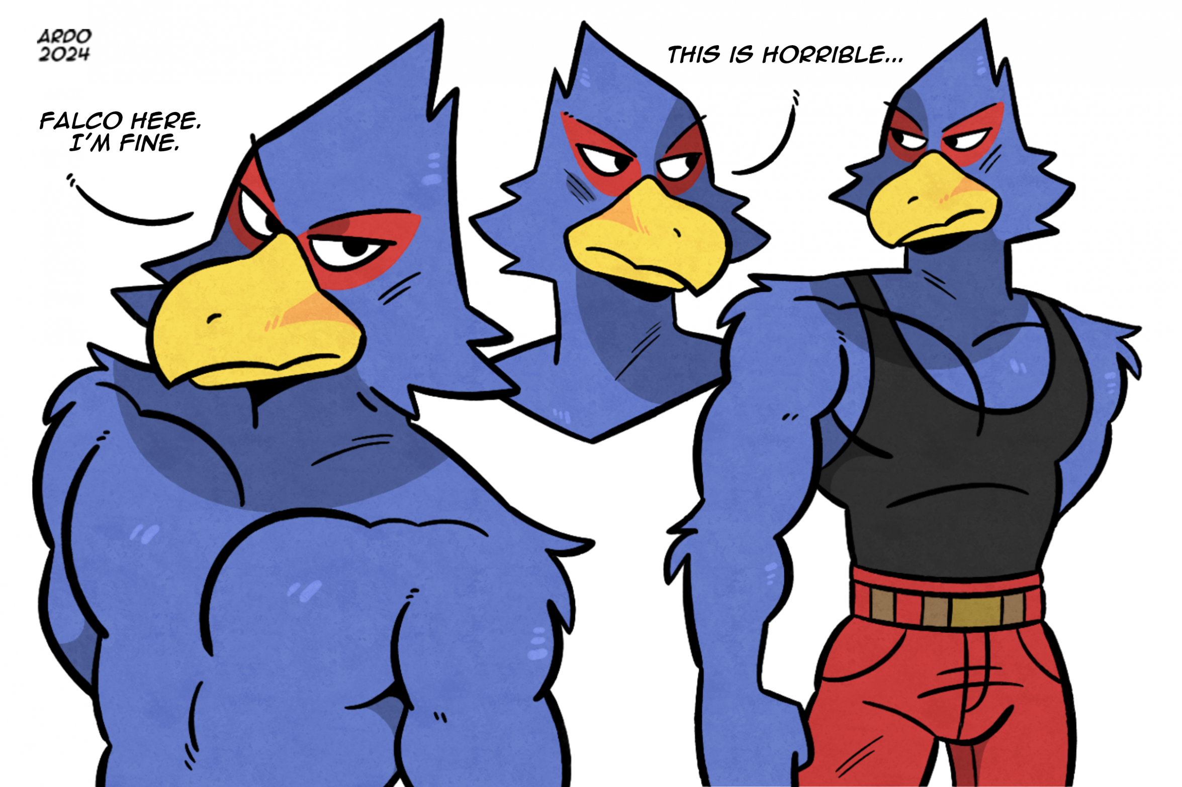 Falco Doodles