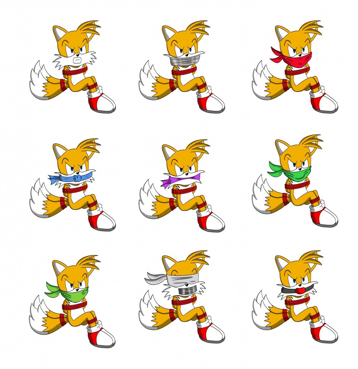 Tails Gag Variants Sheet by Tails-The-GID -- Fur Affinity [dot] net