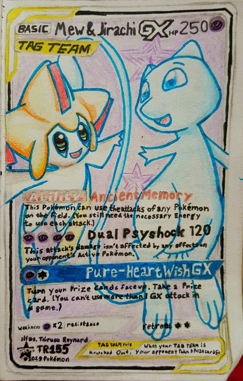 GX Tag Team Concept - Mew &amp; Jirachi by Tails_155 &ndash; Fur Affinity 