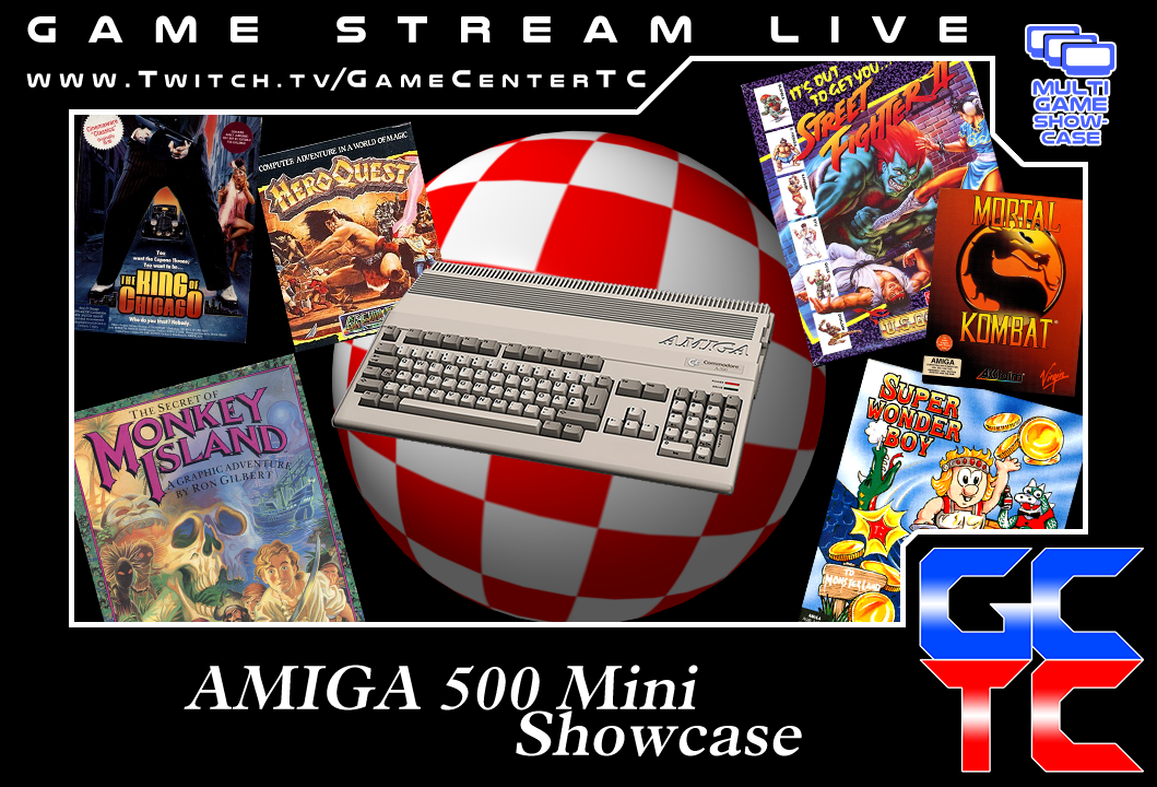 Game Stream Live; Amiga 500 Mini Showcase by TailsCorra -- Fur