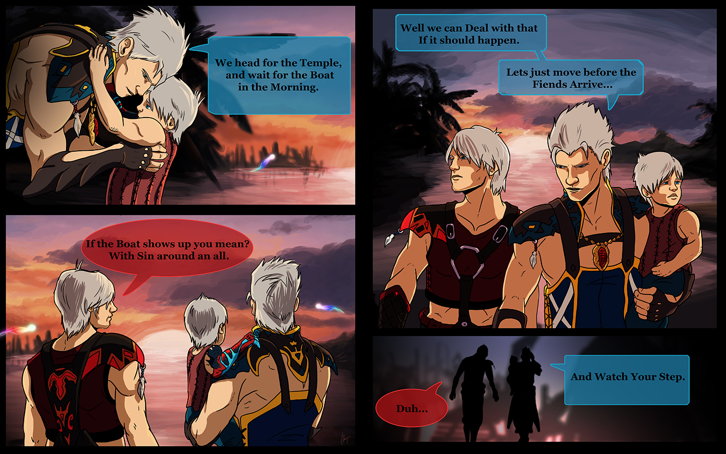 Ffx Dmc Crossover Graphic Novel 3 By Taiomega Fur Affinity Dot Net