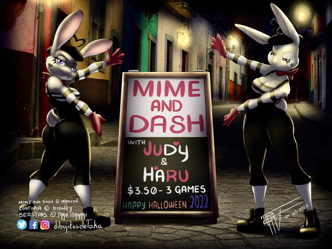 Mime And Dash Mime GIF