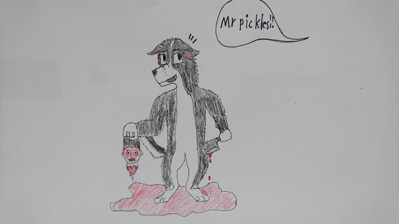 Anthro Mr Pickles by Radicalhat -- Fur Affinity [dot] net