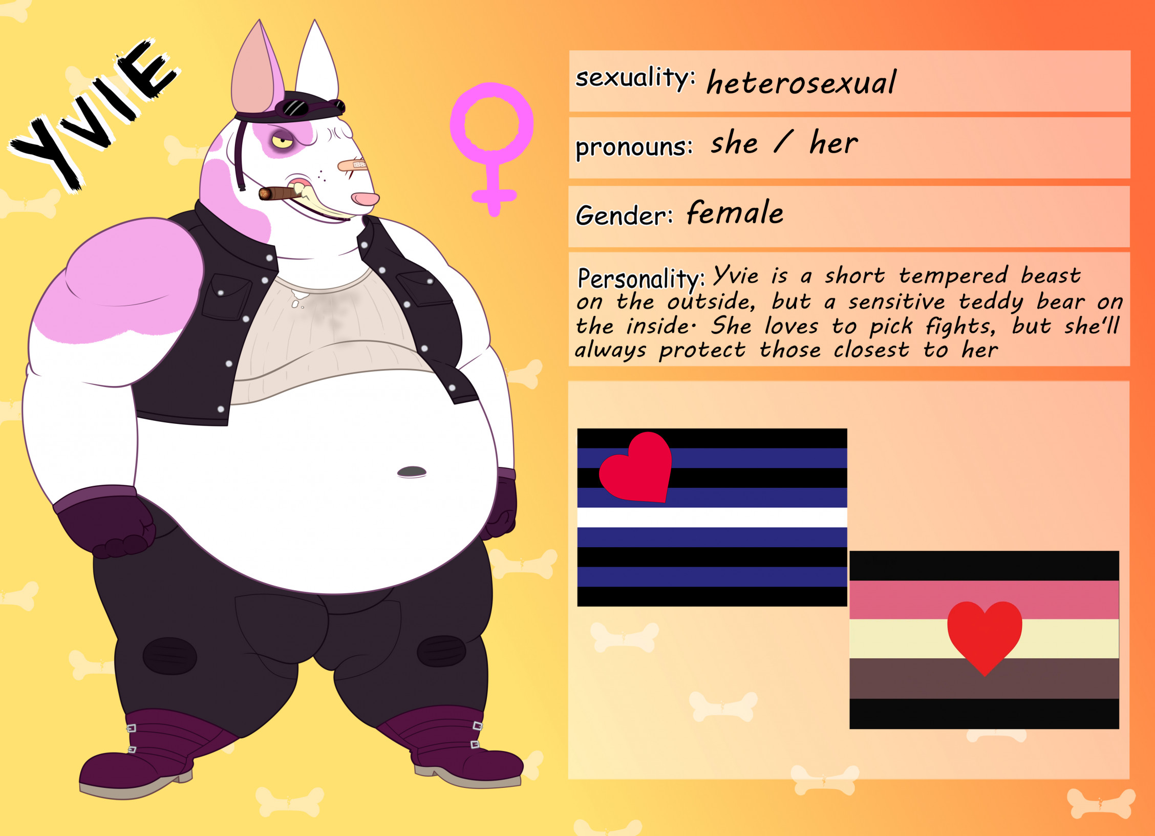 Yvie Character Sheet (by mintsfresh69) by Tankite -- Fur Affinity [dot] net