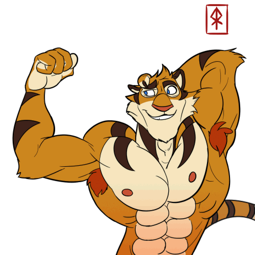 Тигр качок. Muscle growth тигрица. Фурри тигр. Тигр силач.