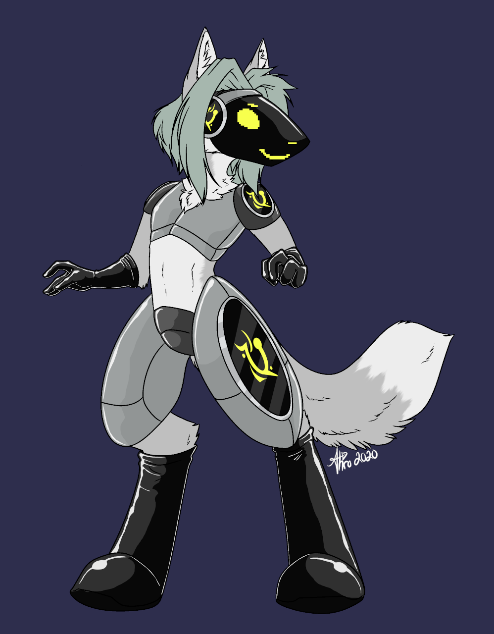 Protogen fox