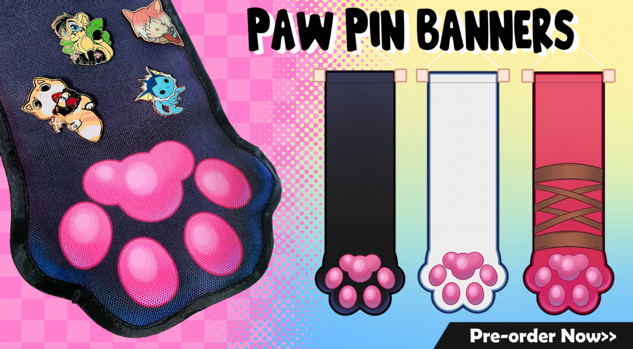 Paw Pin Banners!