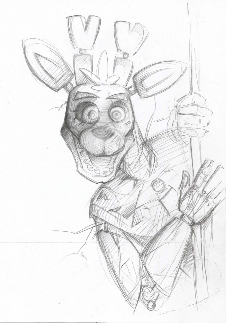 A abandoned deer animatronic based of fnaf