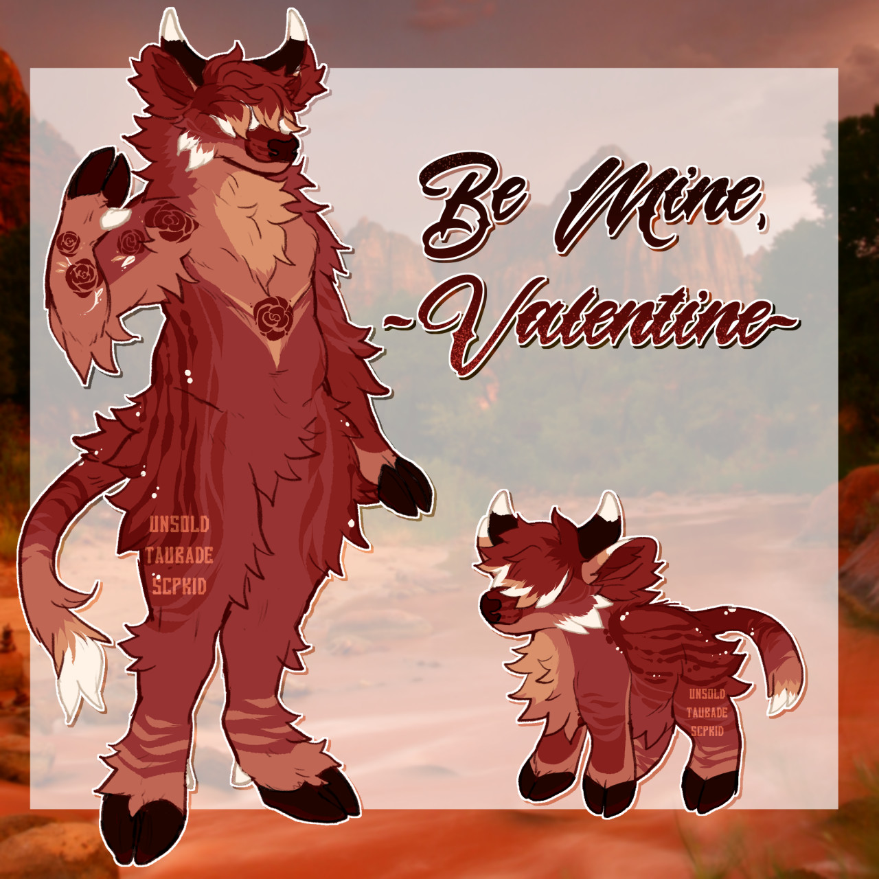 🌹VALENTINE AUCTION🌹 by taubade -- Fur Affinity [dot] net