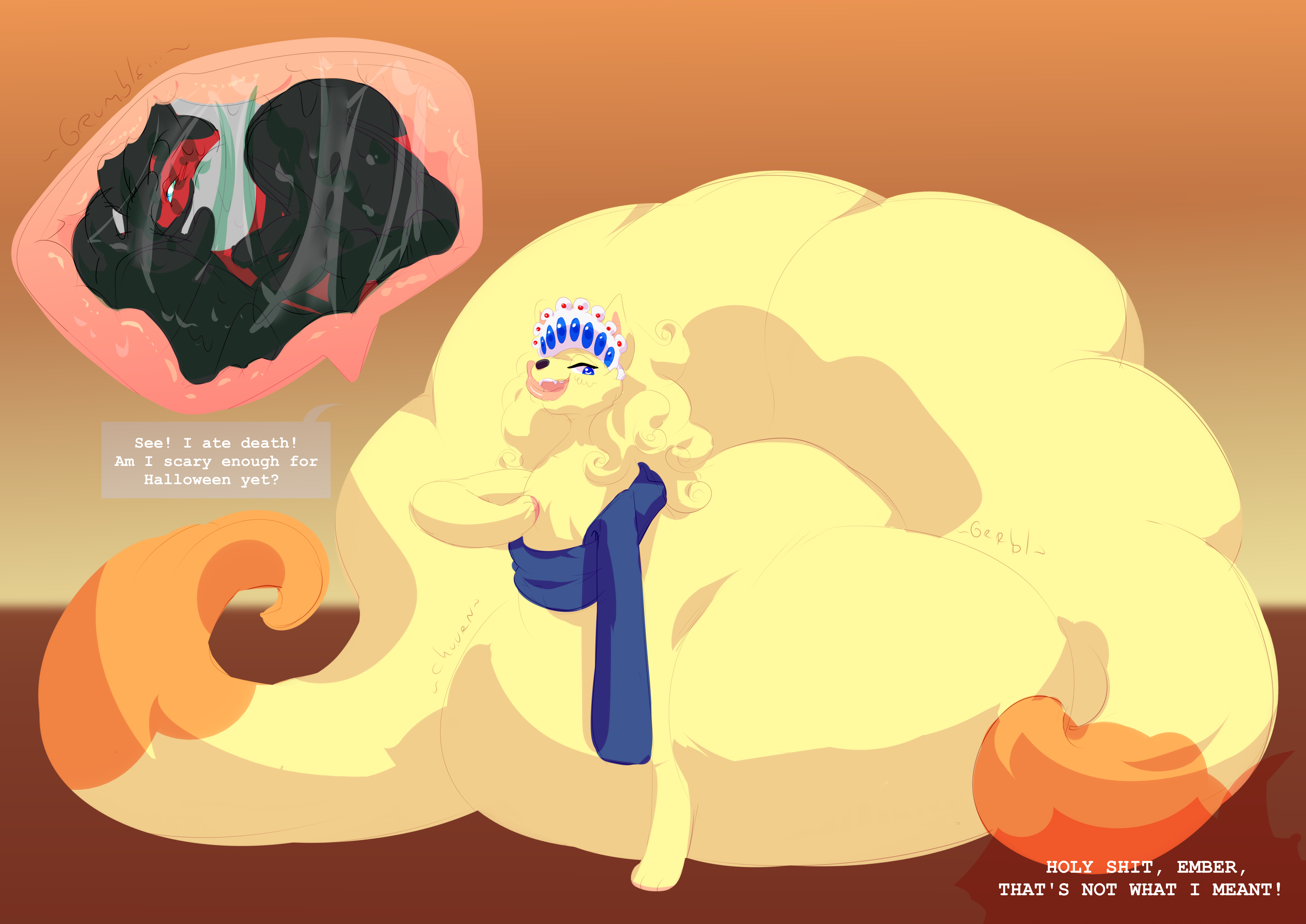 H is for Halloween by Embersune -- Fur Affinity [dot] net