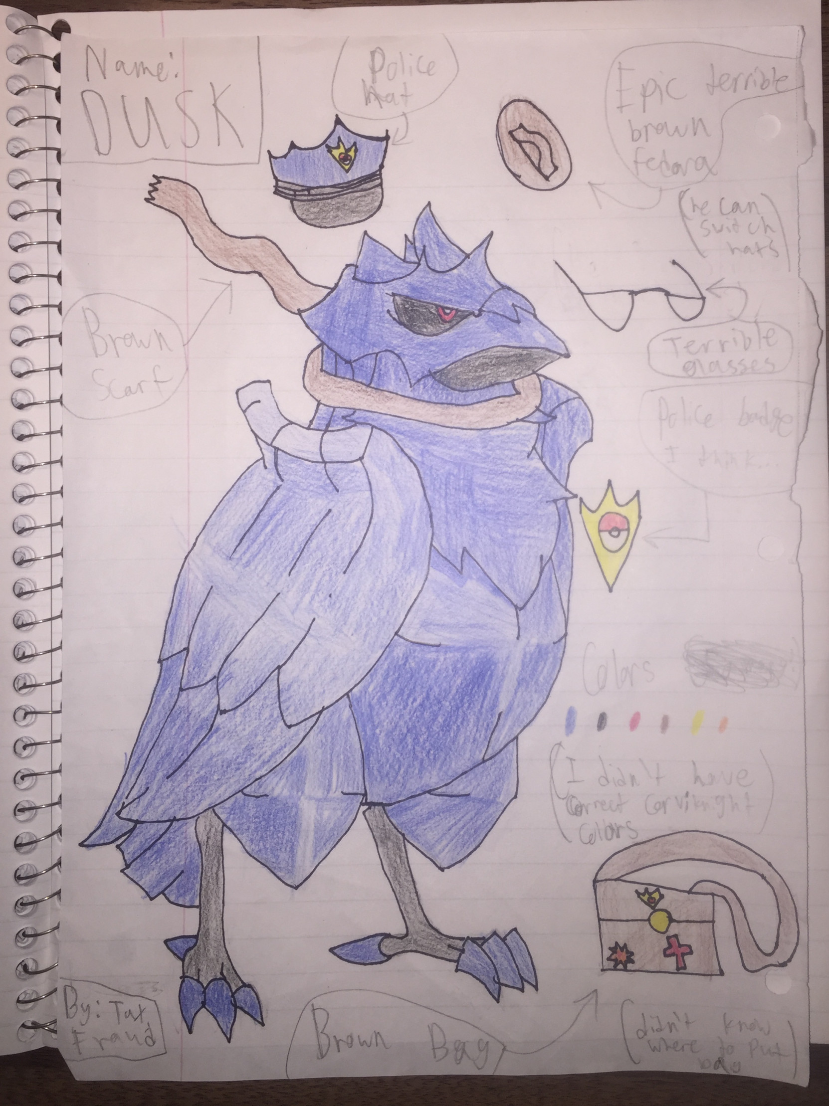 Setting things off! Dusk the Corviknight! by TaxFraudx &ndash; Fur 