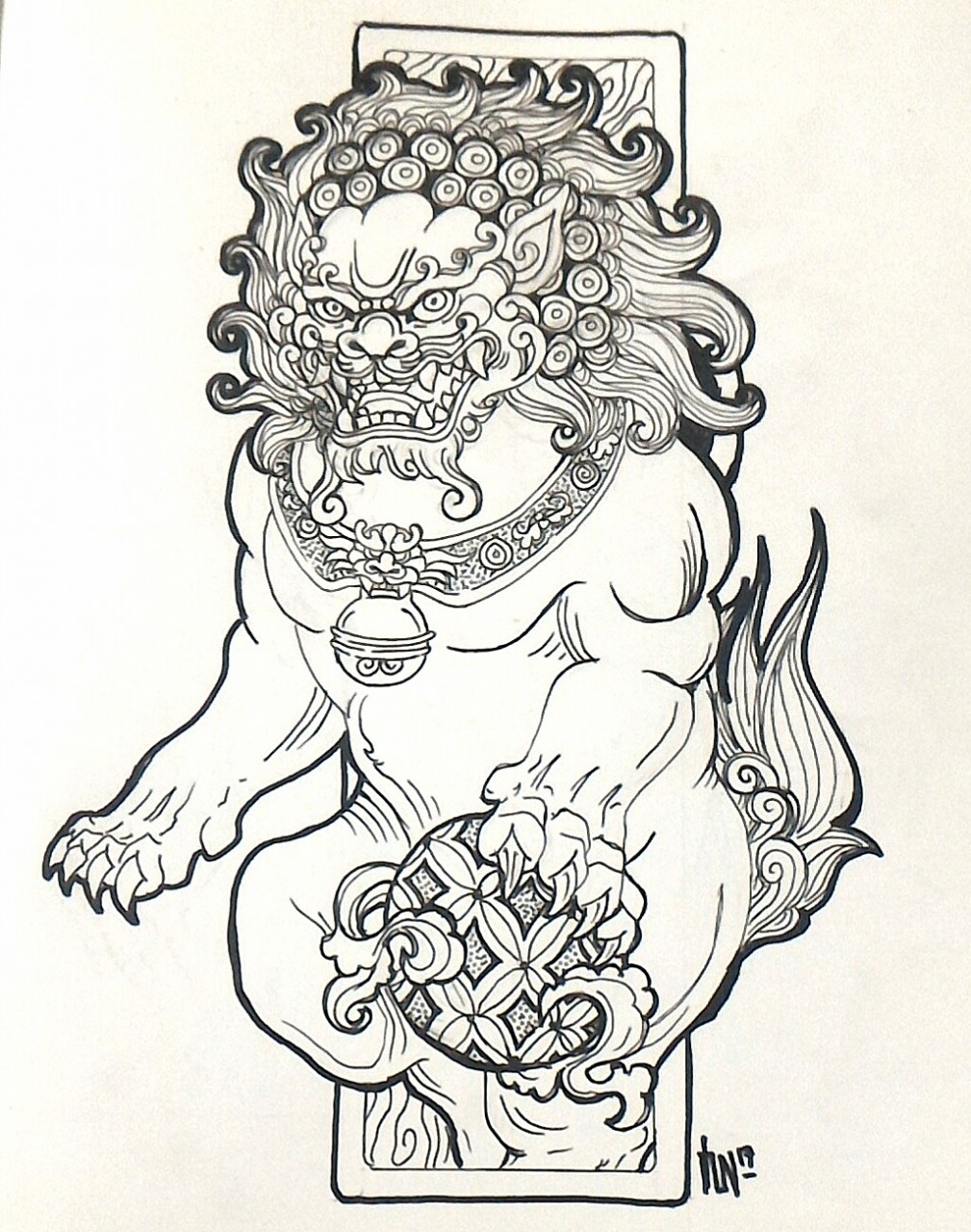 foo dog traditional