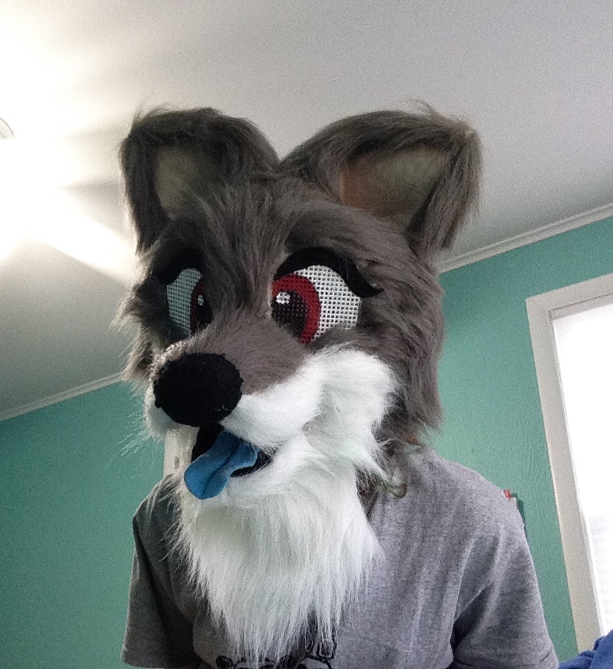 (NEED GONE) Wolf Fursuit Head order