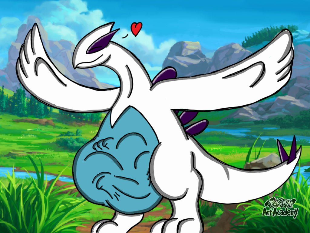 Lugia Sitting on You — Weasyl