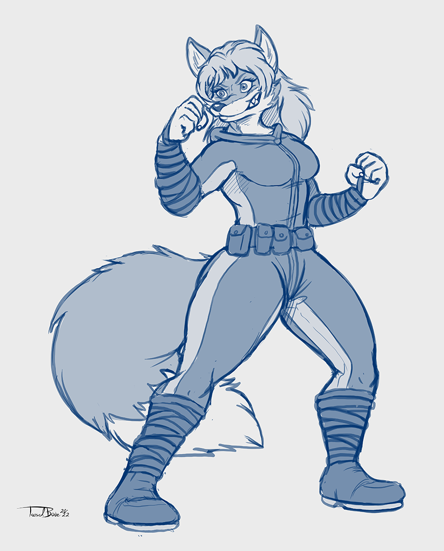 Sketch Commission: Crimson Paw Emily by teaselbone -- Fur Affinity [dot] net