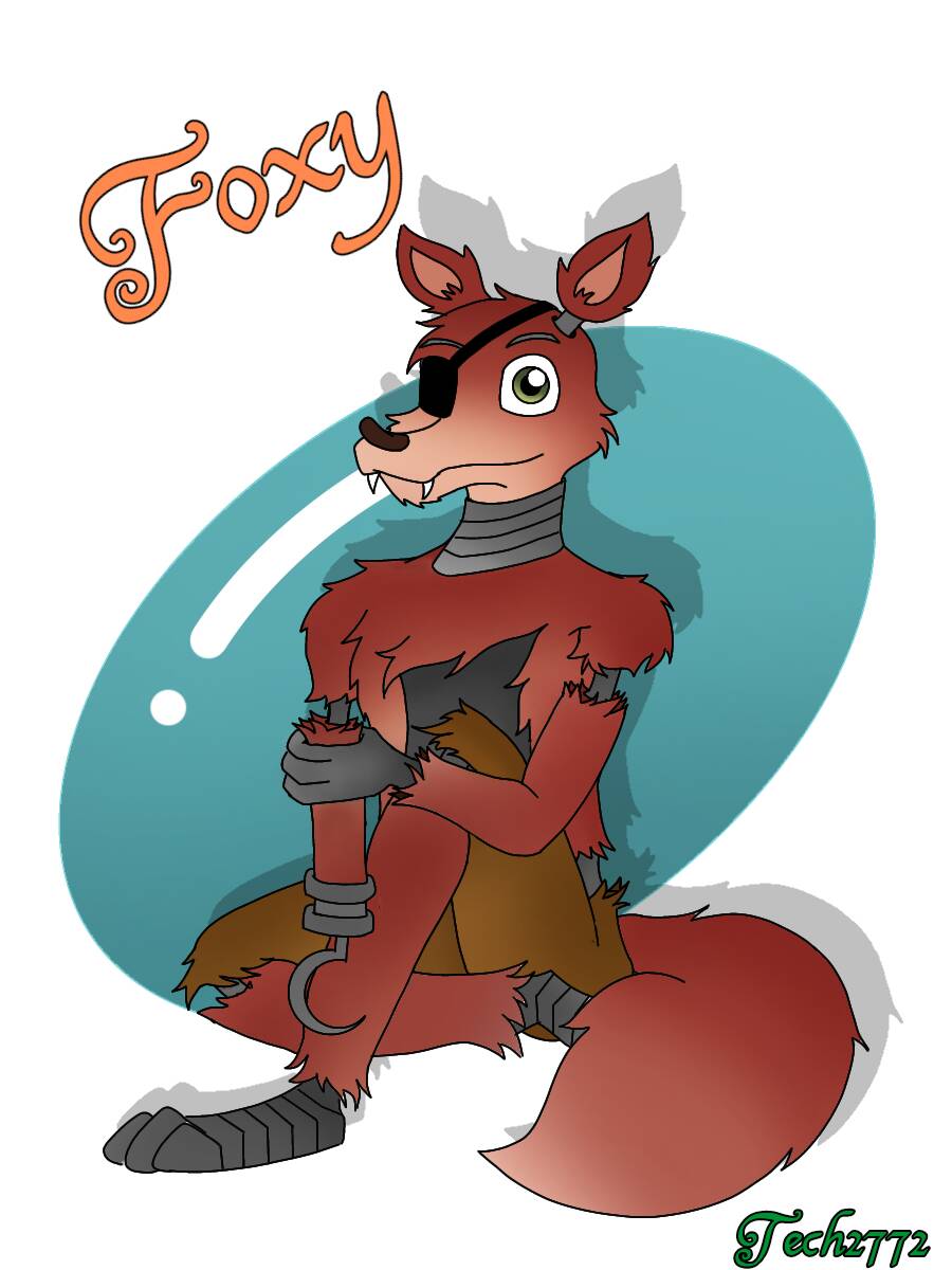 FNAF Foxy by MeckelART -- Fur Affinity [dot] net