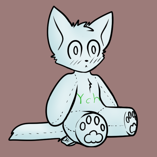 Marketable plush Ych