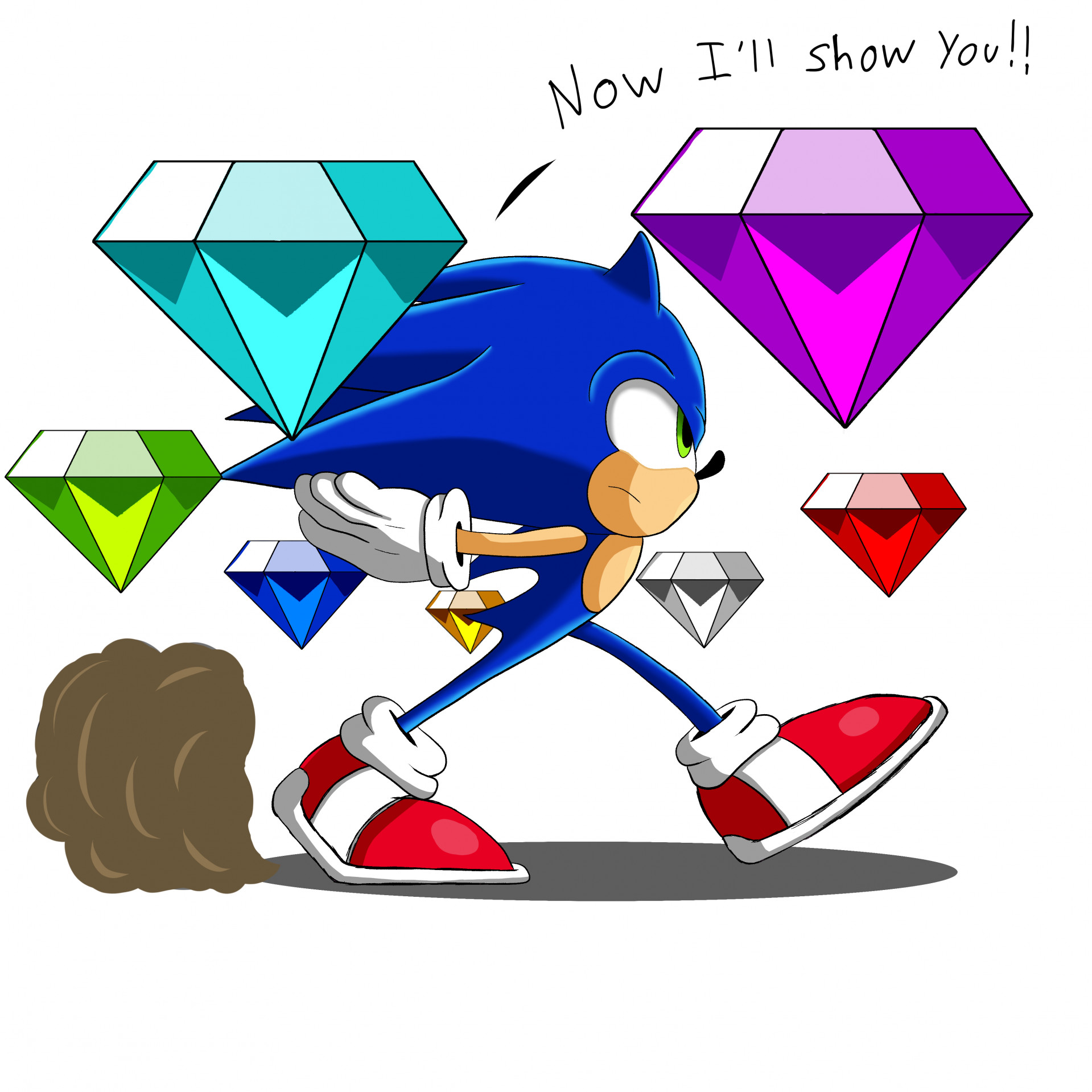 Sonic Chaos Emeralds 