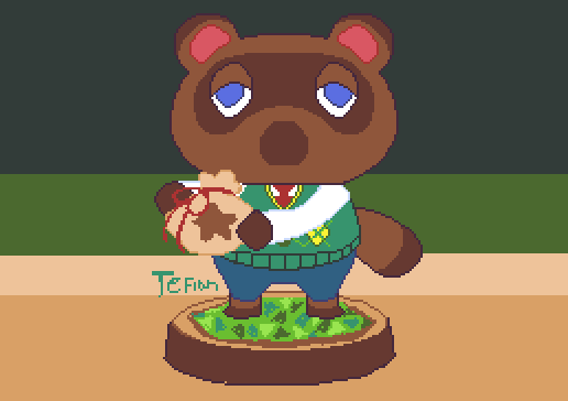 Tom Nook - idle animation practice by Tefian -- Fur Affinity [dot] net