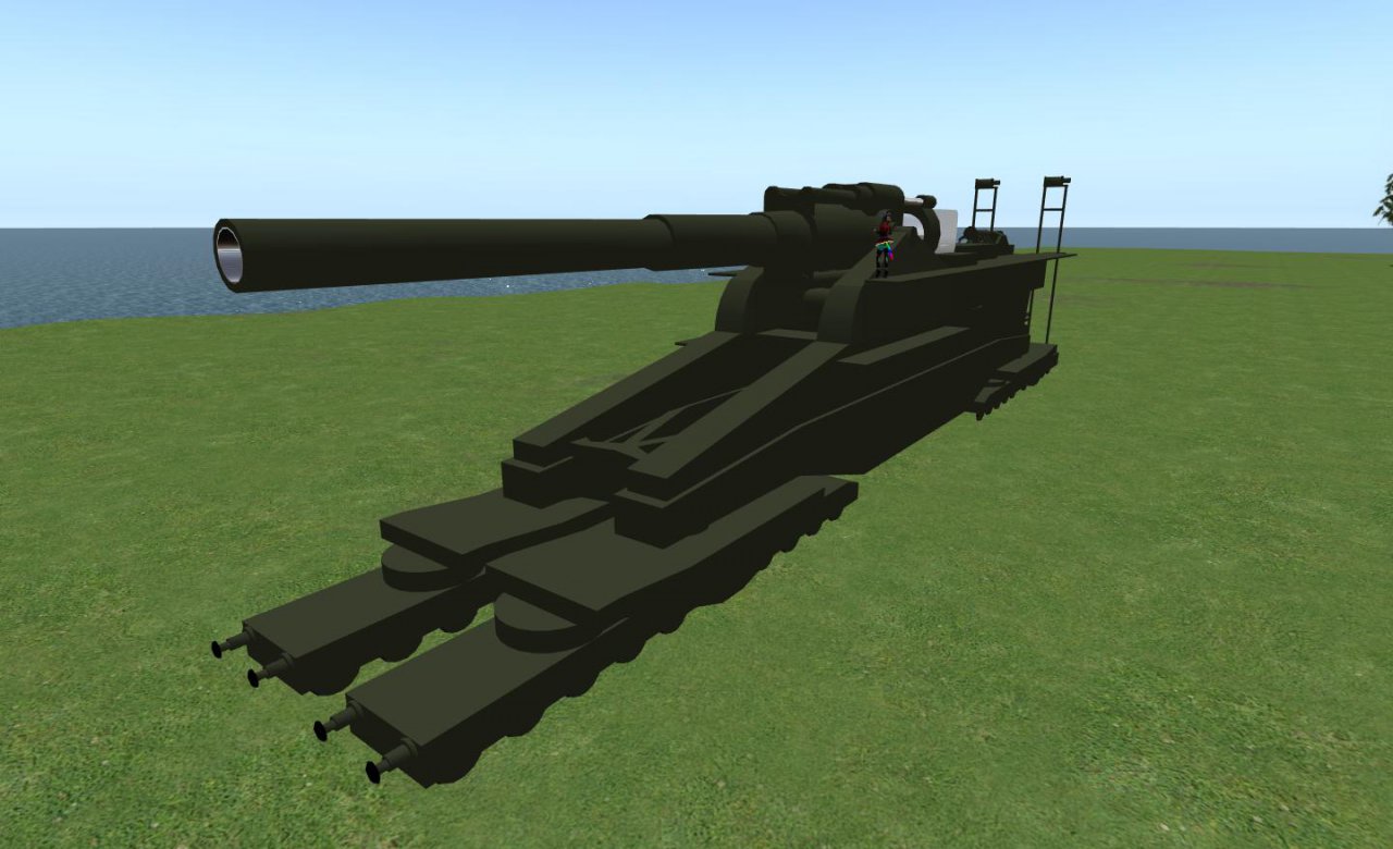 Gustav Dora Cannon Railway Gun