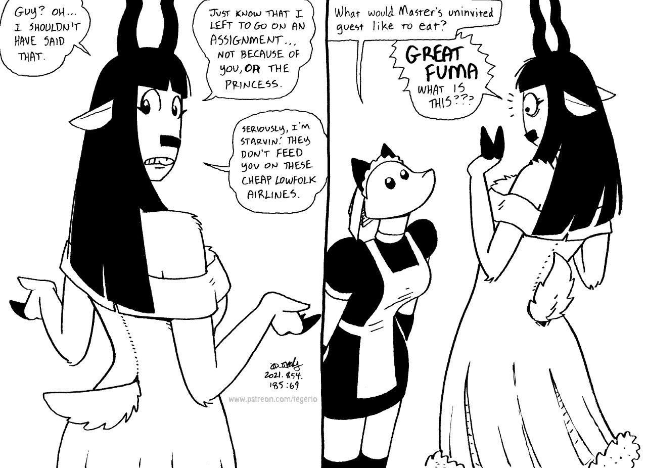 The Big Imageboard Tbib Antelope Anthro Bovid Bovine Breasts Clothing Comic Dialogue Dress 9855