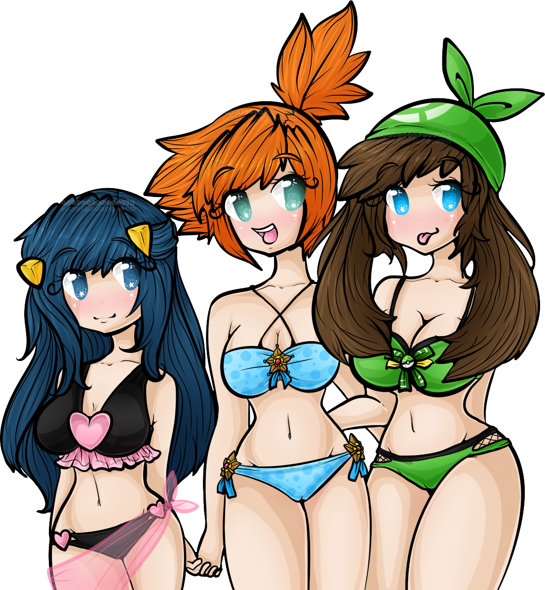 Who are Misty, May, and Dawn in Pokemon and why are they important