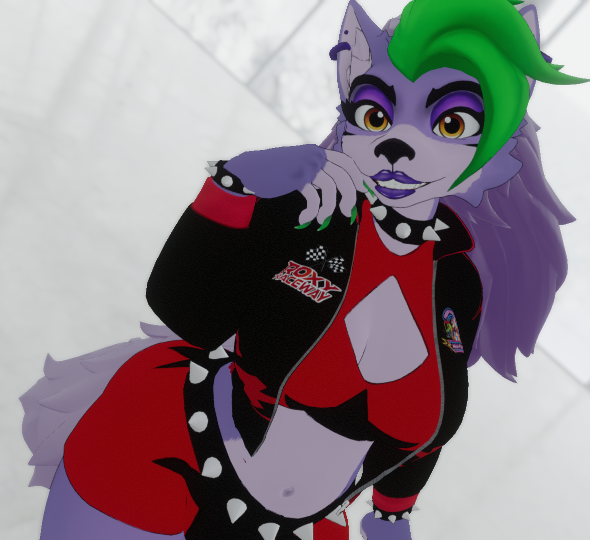 Roxanne Wolf - FNAF SB - VRchat/Vtuber by Teiozemo -- Fur Affinity [dot] net