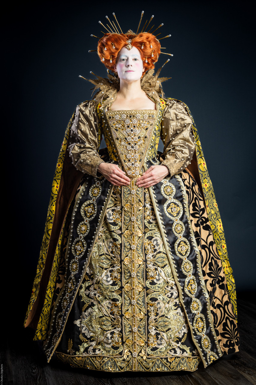 Queen Elizabeth I - Shakespeare in Love Black Dress by Temperance -- Fur  Affinity [dot] net