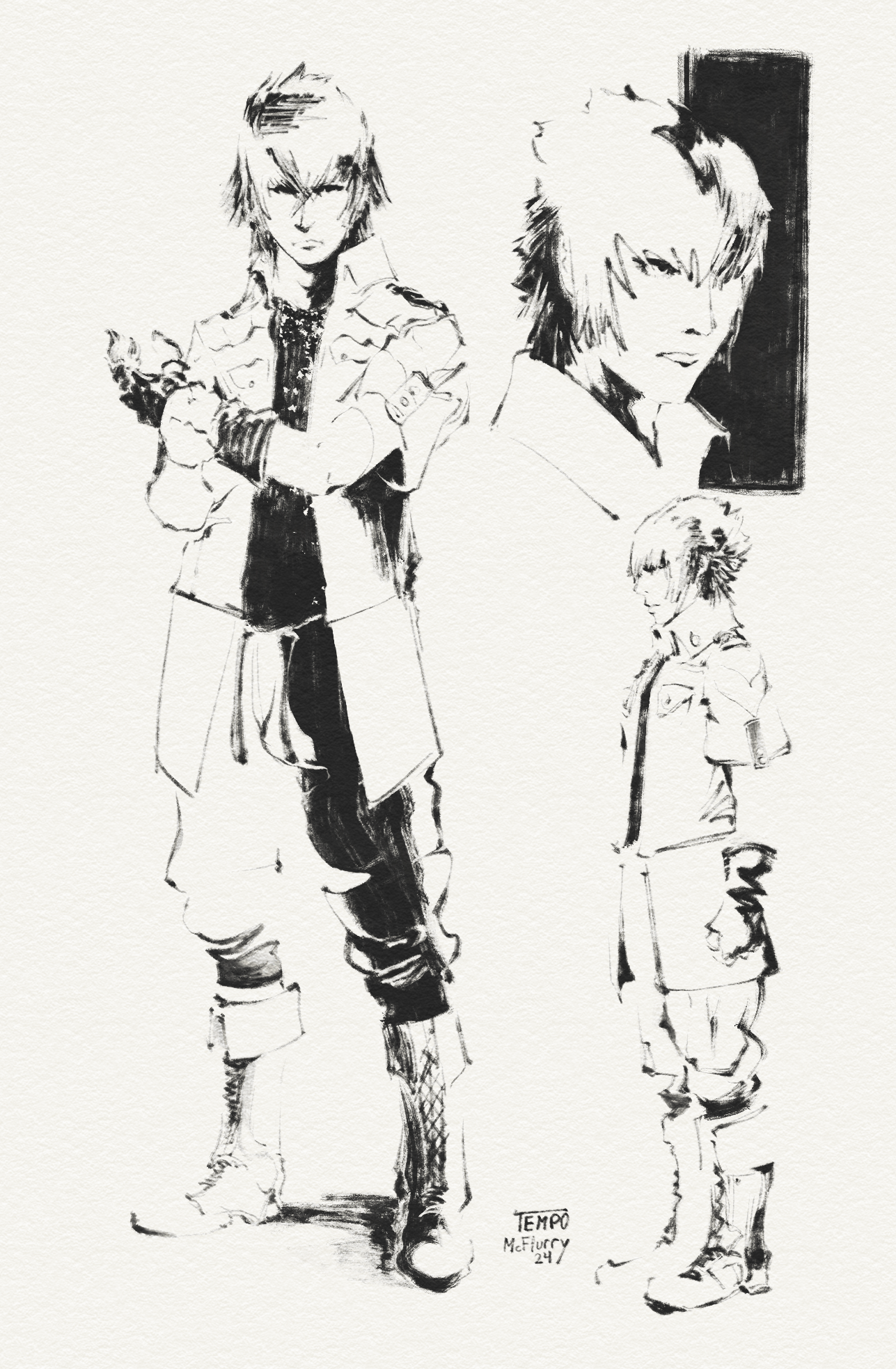 Noctis sketches