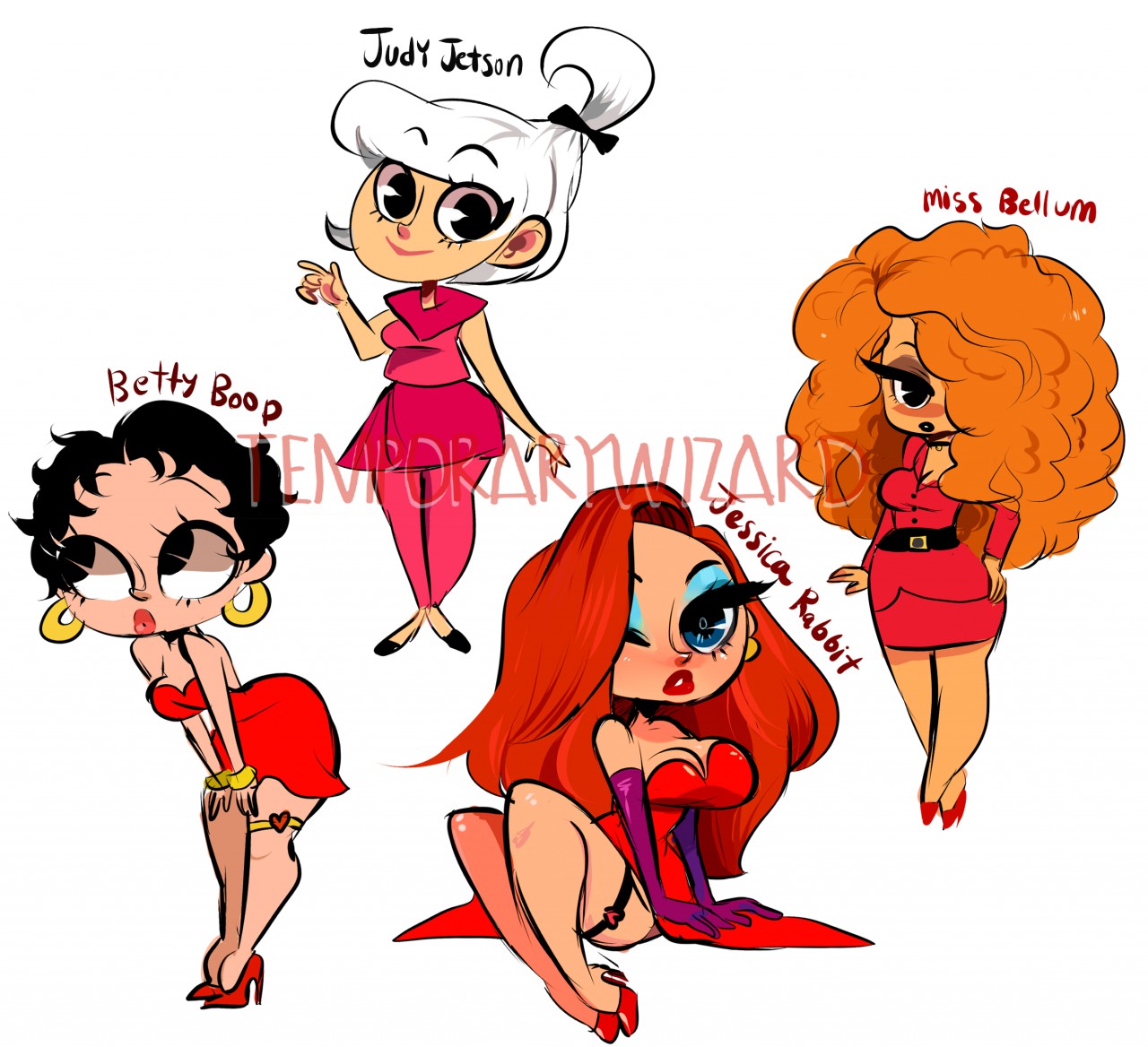 sexy ladies plus STREAM 10 usd chibi by TemporaryWizard -- Fur Affinity  [dot] net