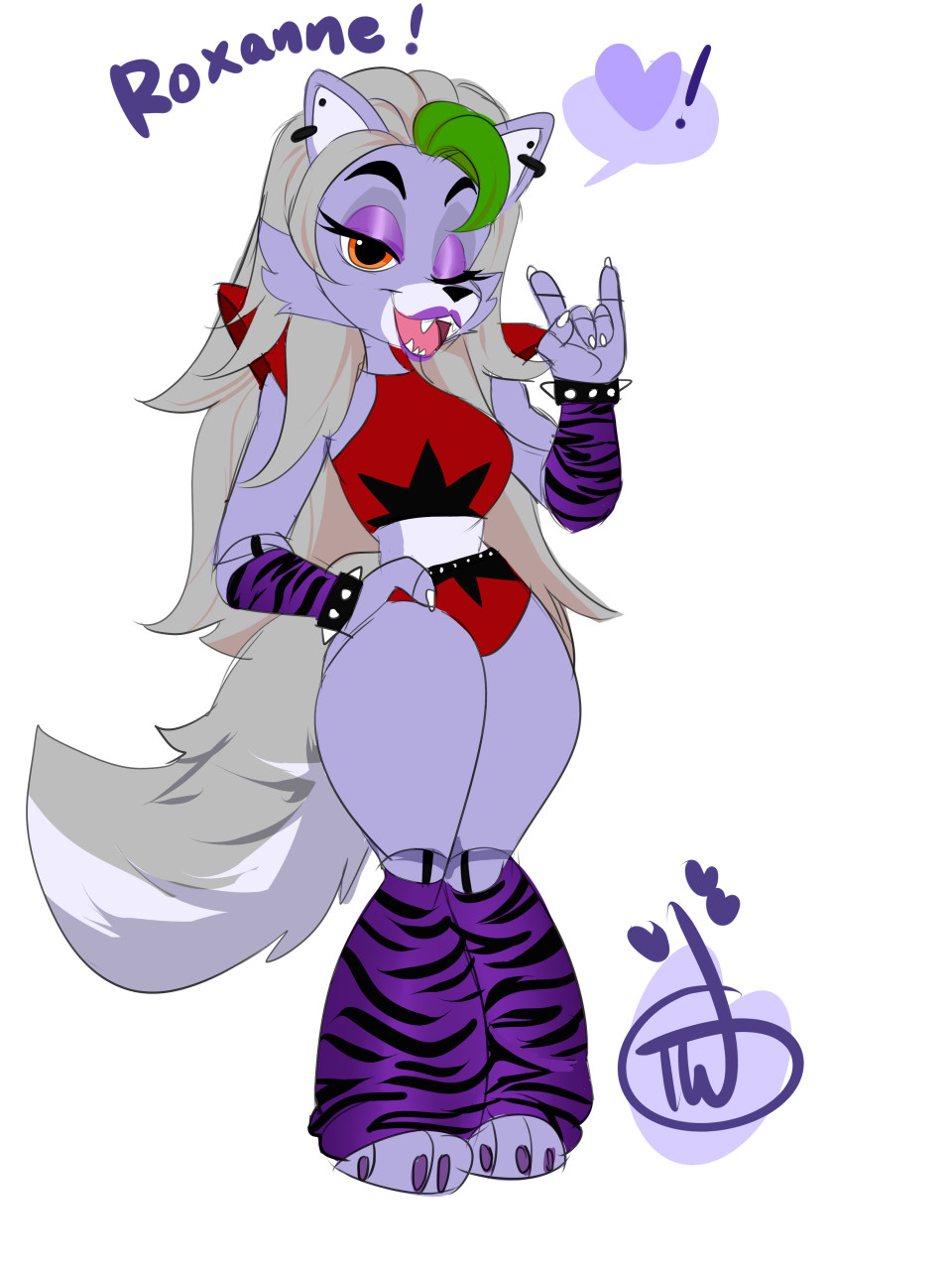 stream +glamrock roxanne bby!! by TemporaryWizard -- Fur Affinity [dot] net