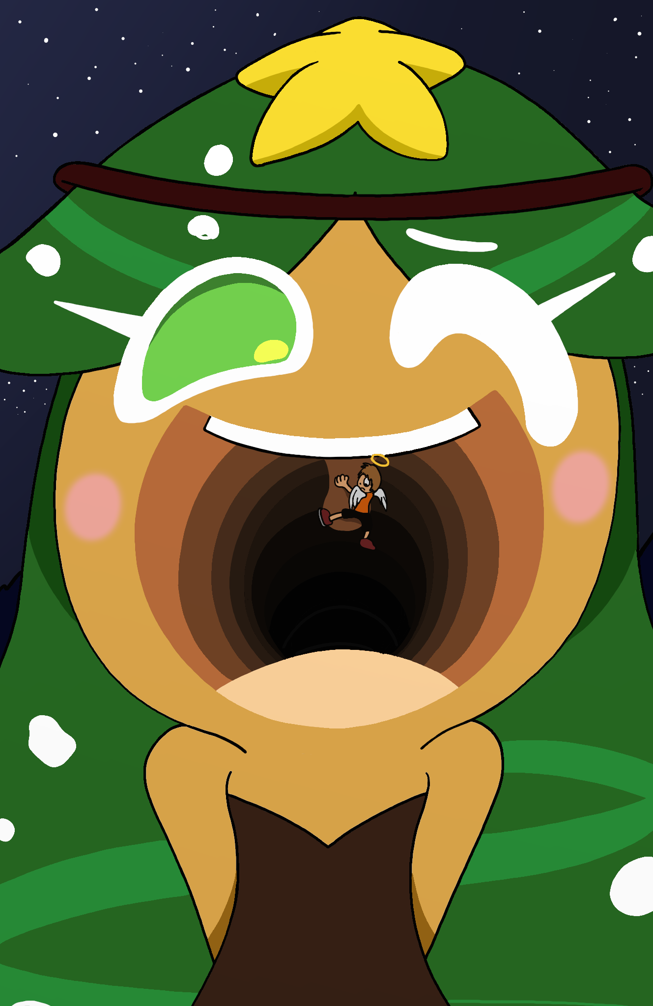 Carol Cookie Mawshot (OC on Uvula) by TenebrousMoon -- Fur Affinity [dot]  net