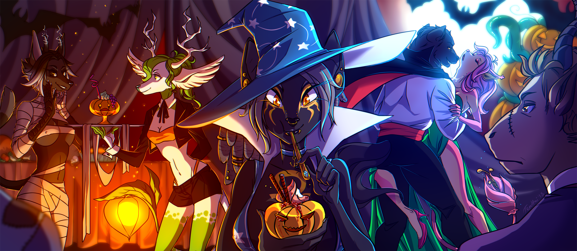 H is for Halloween by Embersune -- Fur Affinity [dot] net