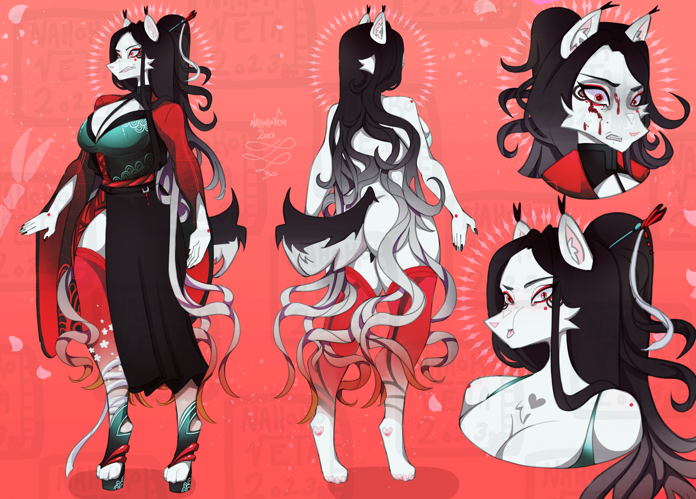 ◅∙ Demon Slayer Inspired Adopt ∙▻ CLOSED by TENTACLEBITXH -- Fur Affinity  [dot] net