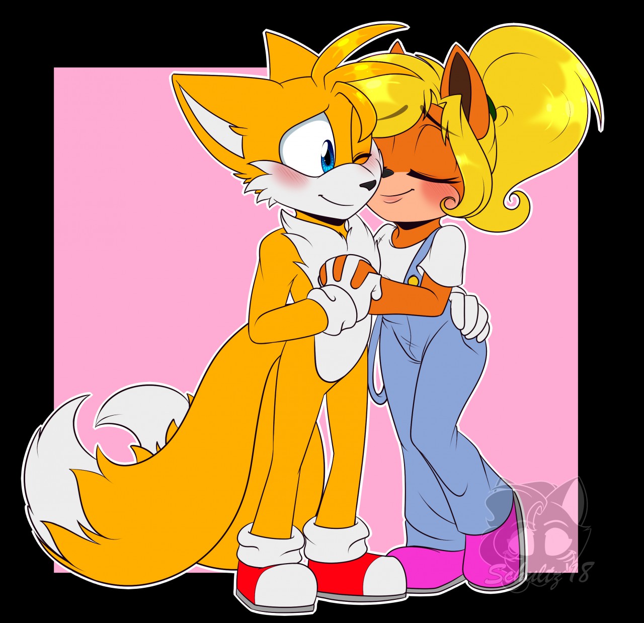 Couple OC  fanart by Tohkatana -- Fur Affinity [dot] net