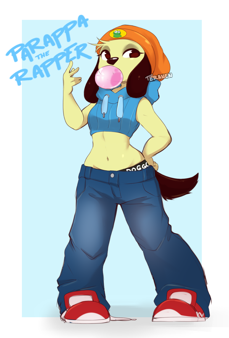 PaRappa the Rapper : . by TheGamingGoru -- Fur Affinity [dot] net