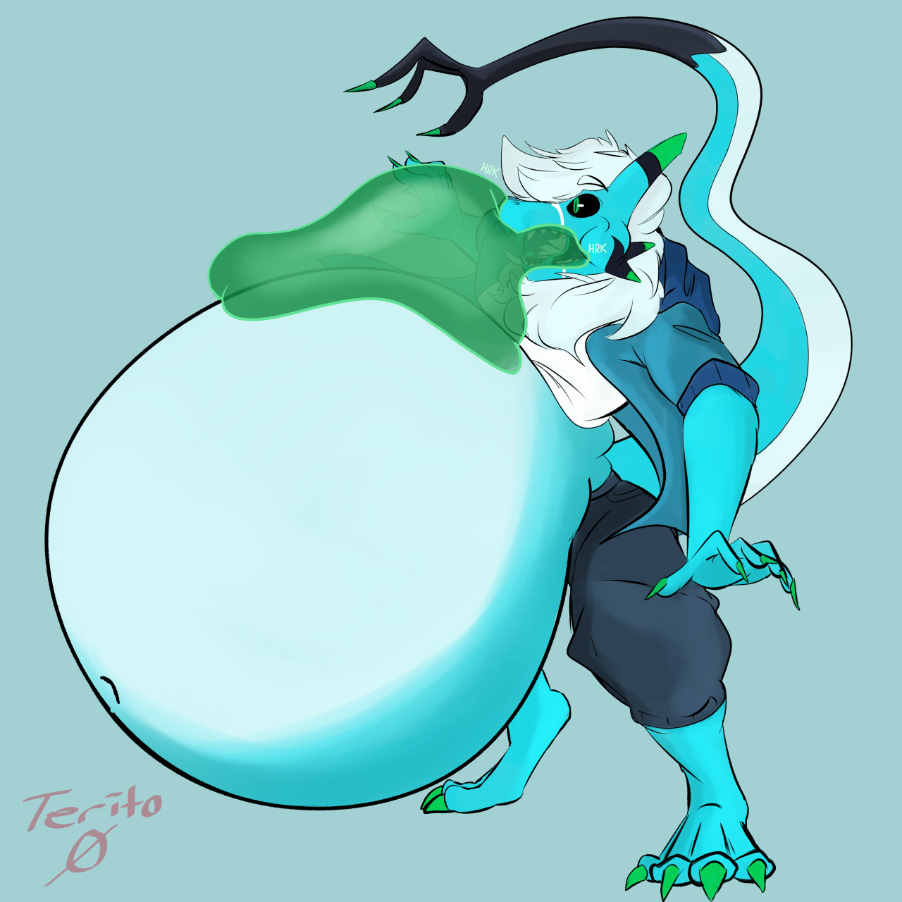 Slime belly expansion